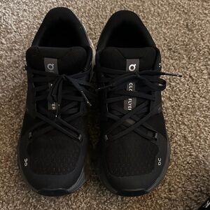 On Running Cloudflyer Women’s Black Athletic Sneakers
